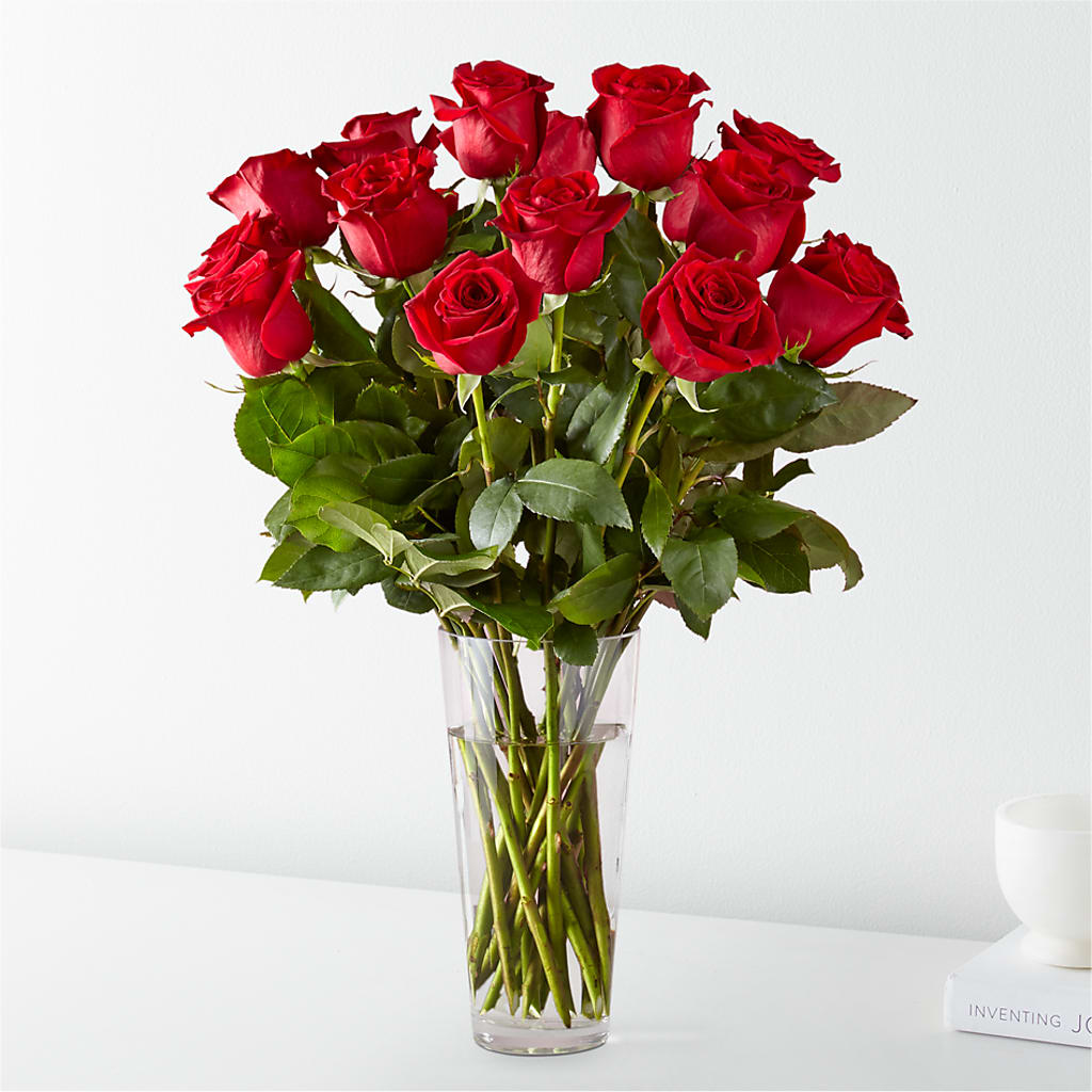 Long Stem Red Rose Bouquet – A Country Home Floral, Baker City OR