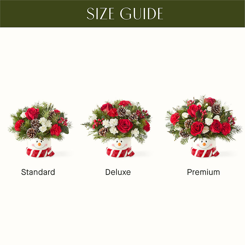 Jolly Snowman Bouquet – A Country Home Floral, Baker City OR
