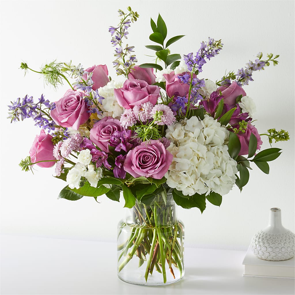 Violet Caress Bouquet – A Country Home Floral, Baker City OR