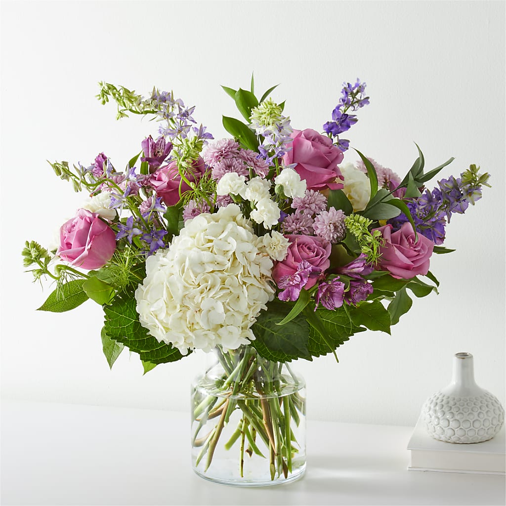 Violet Caress Bouquet – A Country Home Floral, Baker City OR