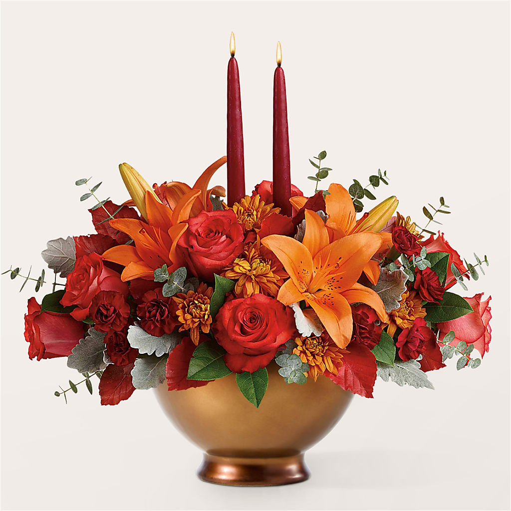 Fruits of Fall Centerpiece – A Country Home Floral, Baker City OR