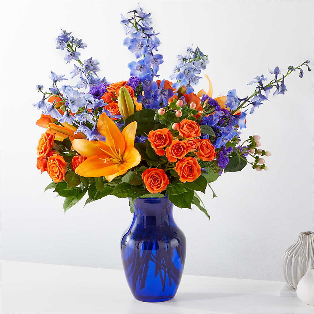 Radiant Citrus Bouquet – A Country Home Floral, Baker City OR