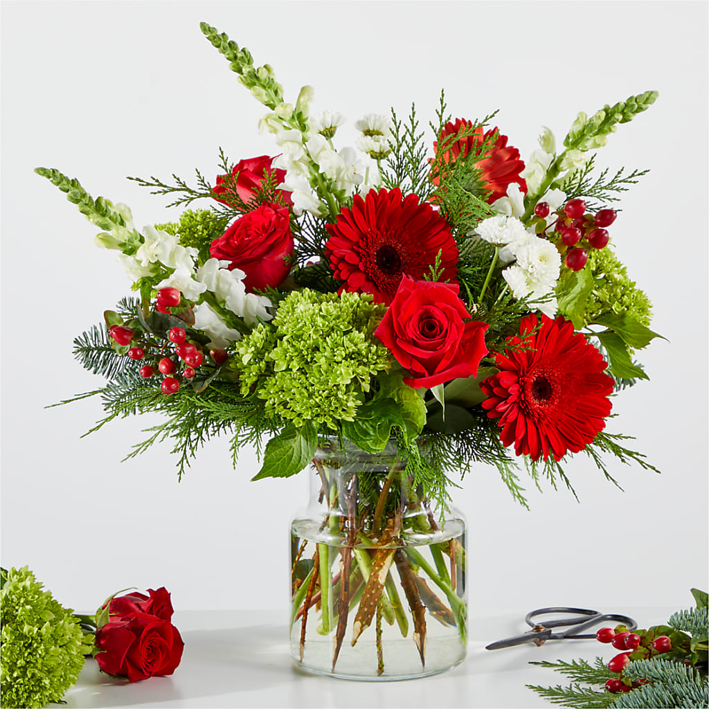 Merry Moment Bouquet – A Florist Original – A Country Home Floral, Baker City OR