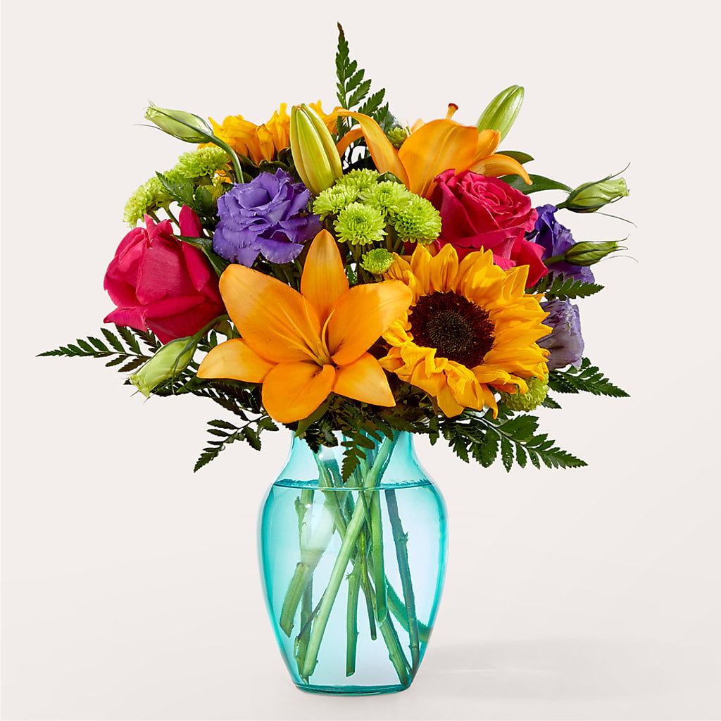 Double Rainbow Bouquet – A Country Home Floral, Baker City OR