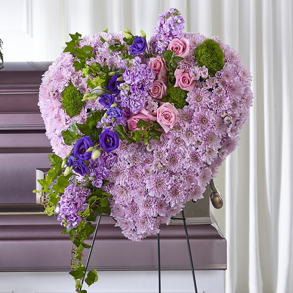 Treasured Love Standing Heart – A Country Home Floral, Baker City OR