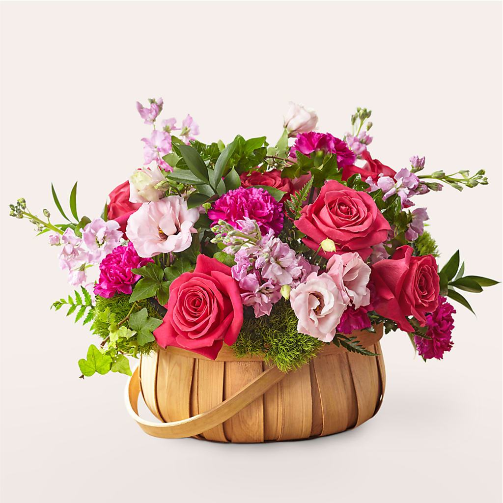 Radiance in Bloom Basket – A Country Home Floral, Baker City OR