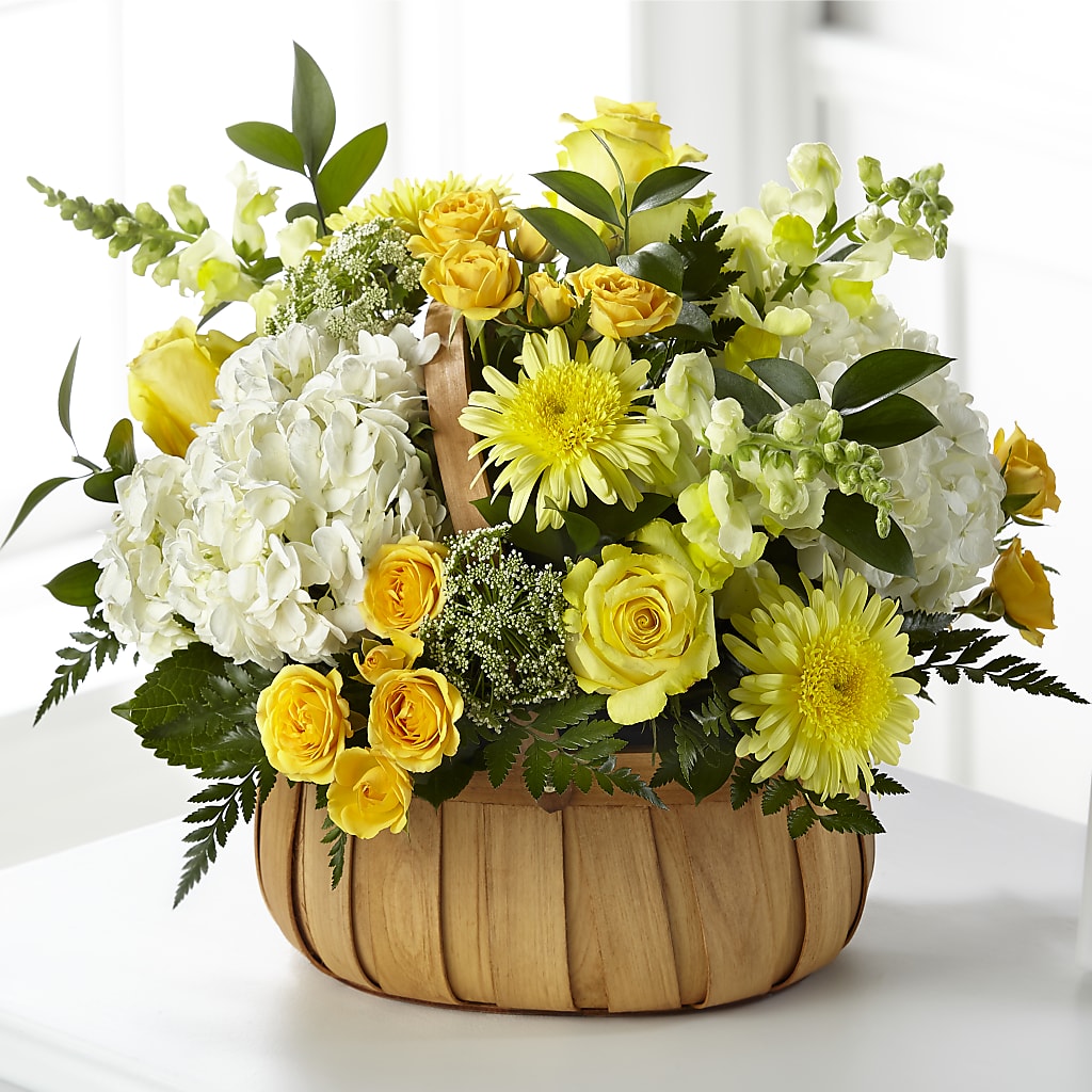 Rustic Remembrance Basket – A Country Home Floral, Baker City OR