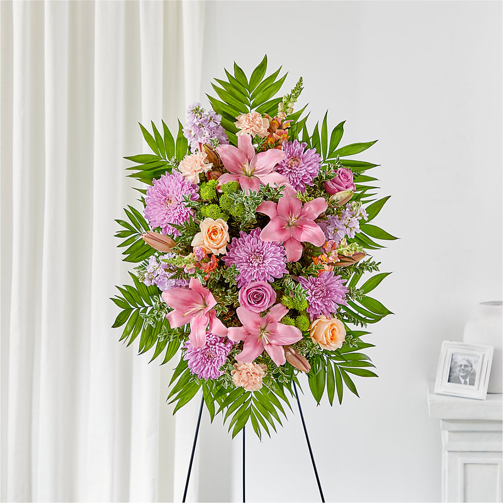 Love & Light Standing Spray – A Country Home Floral, Baker City OR