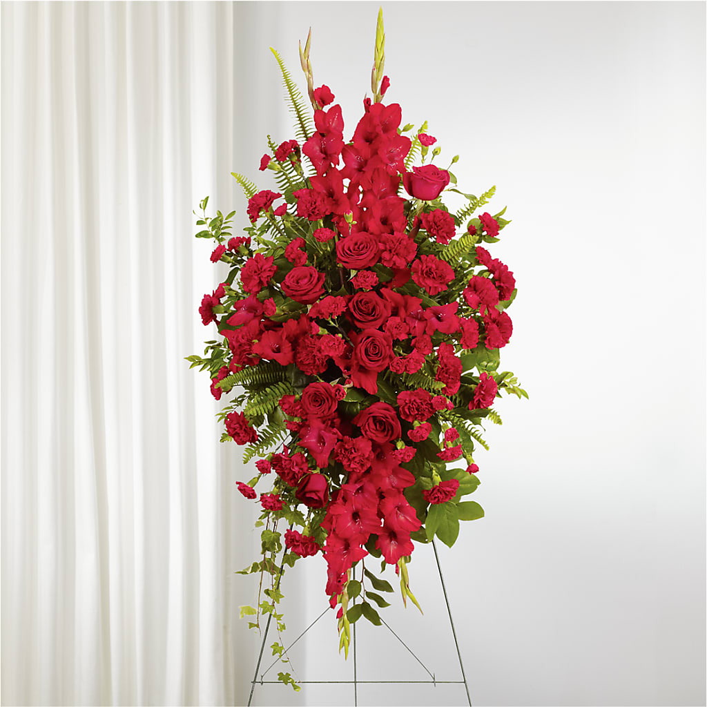 From the Heart Standing Spray – A Country Home Floral, Baker City OR