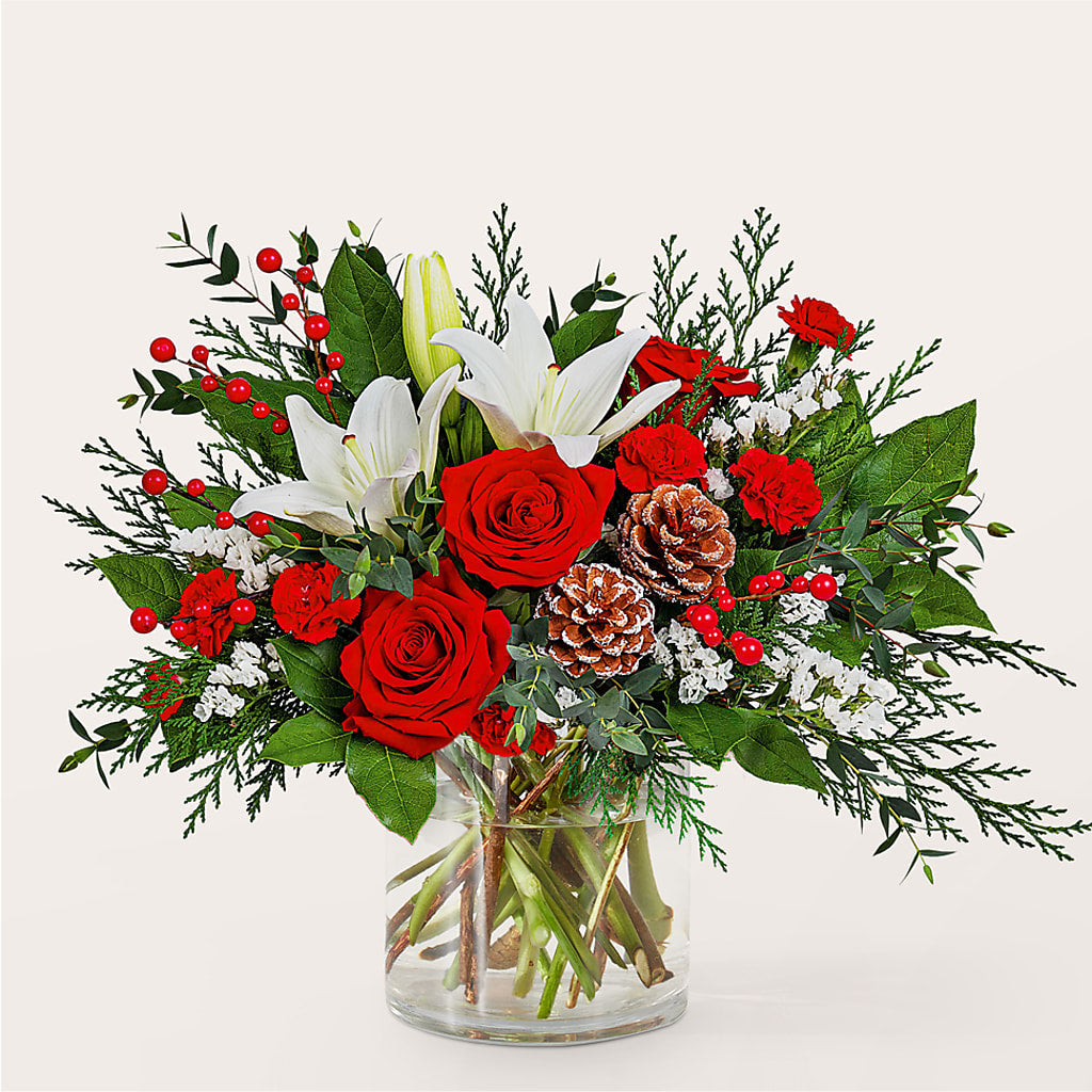 Best in Snow Bouquet – A Country Home Floral, Baker City OR