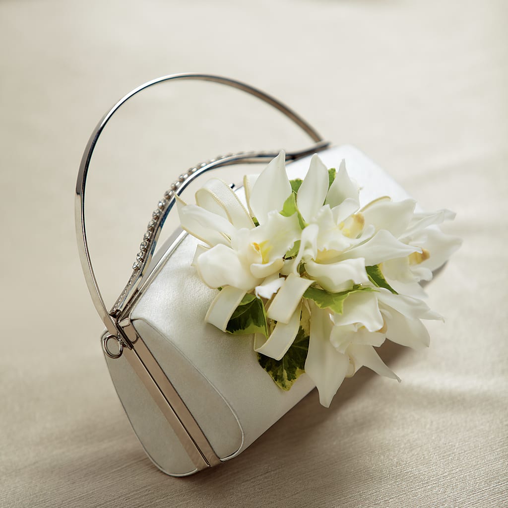 White Purse Decor – A Country Home Floral, Baker City OR