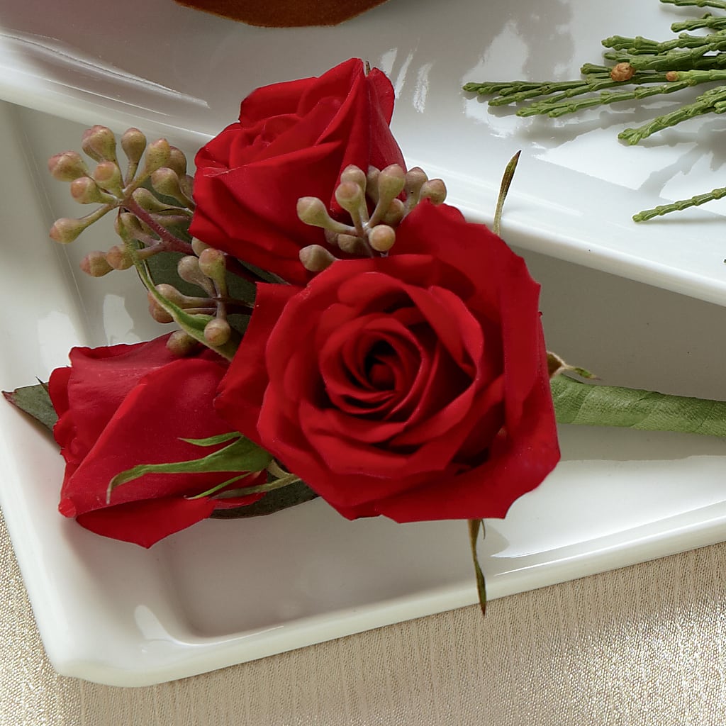Red Spray Rose Boutonniere – A Country Home Floral, Baker City OR