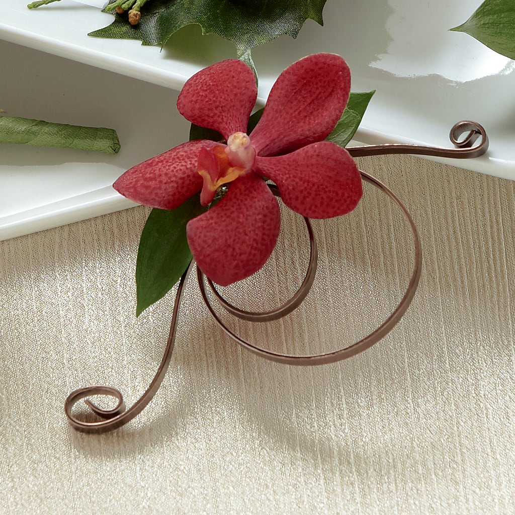 Red Mokara Boutonniere – A Country Home Floral, Baker City OR