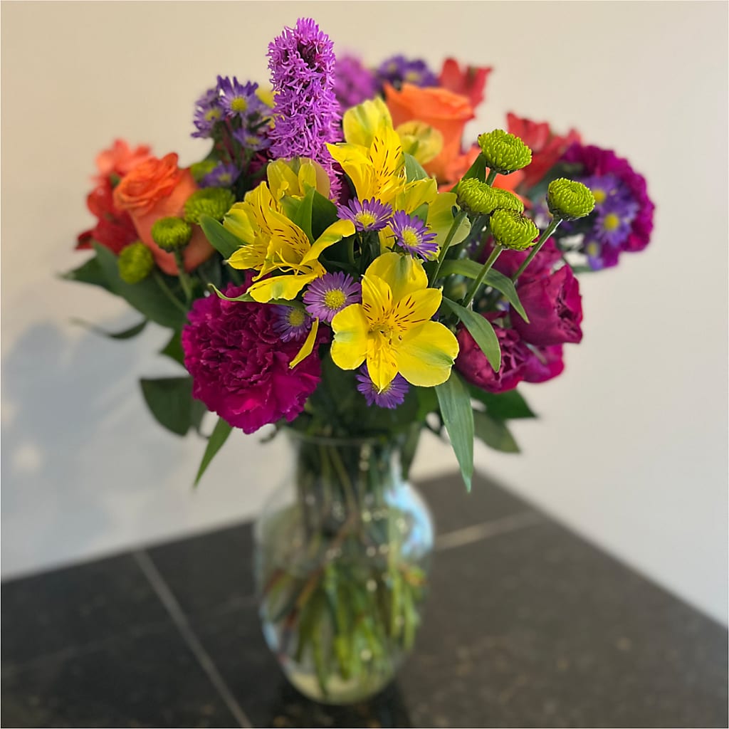 Bold & Bright – A Florist Original –  A Country Home Floral, Baker City OR
