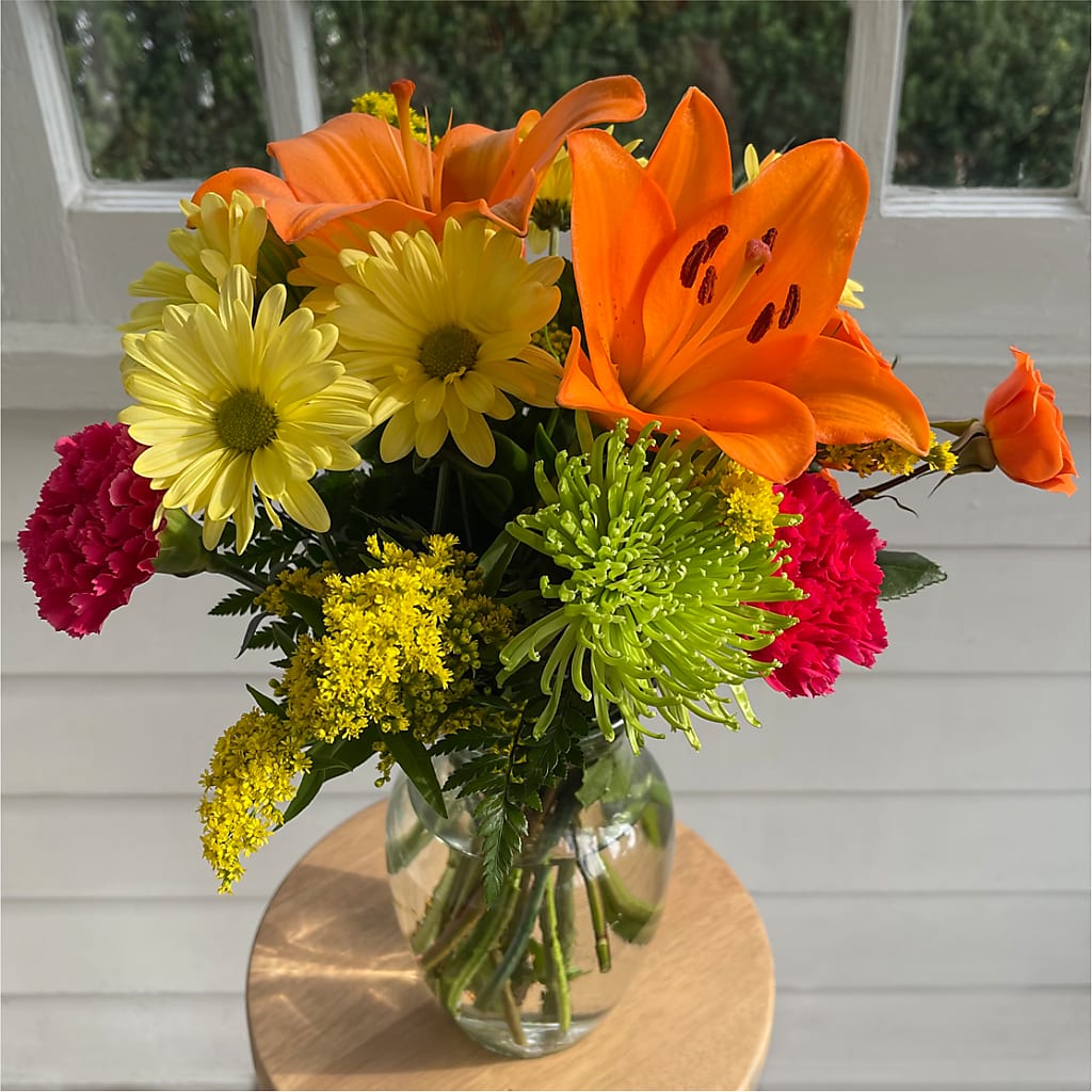 Bold & Bright – A Florist Original –  A Country Home Floral, Baker City OR
