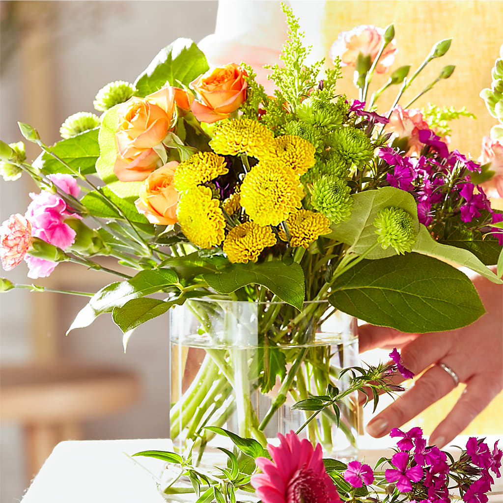 Bold & Bright – A Florist Original –  A Country Home Floral, Baker City OR