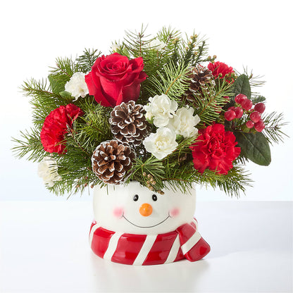 Jolly Snowman Bouquet –  A Country Home Floral, Baker City OR