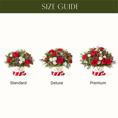 Jolly Snowman Bouquet –  A Country Home Floral, Baker City OR