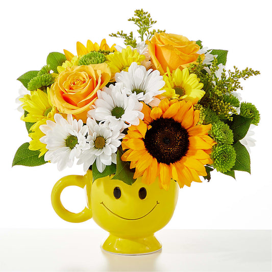 Be Happy Bouquet –  A Country Home Floral, Baker City OR
