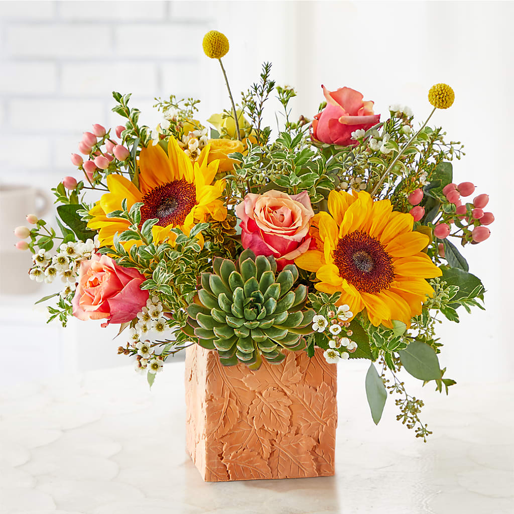 Sunflower Season Bouquet –  A Country Home Floral, Baker City OR