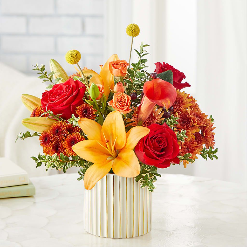 Scarlet Skies Bouquet –  A Country Home Floral, Baker City OR