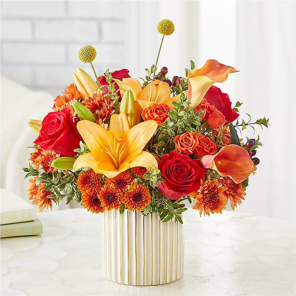 Scarlet Skies Bouquet –  A Country Home Floral, Baker City OR