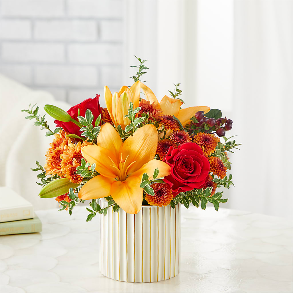 Scarlet Skies Bouquet –  A Country Home Floral, Baker City OR