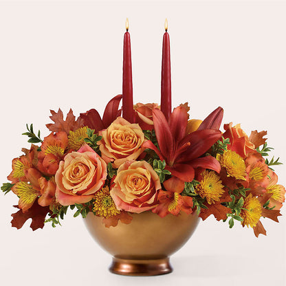 Harvest Table Centerpiece –  A Country Home Floral, Baker City OR