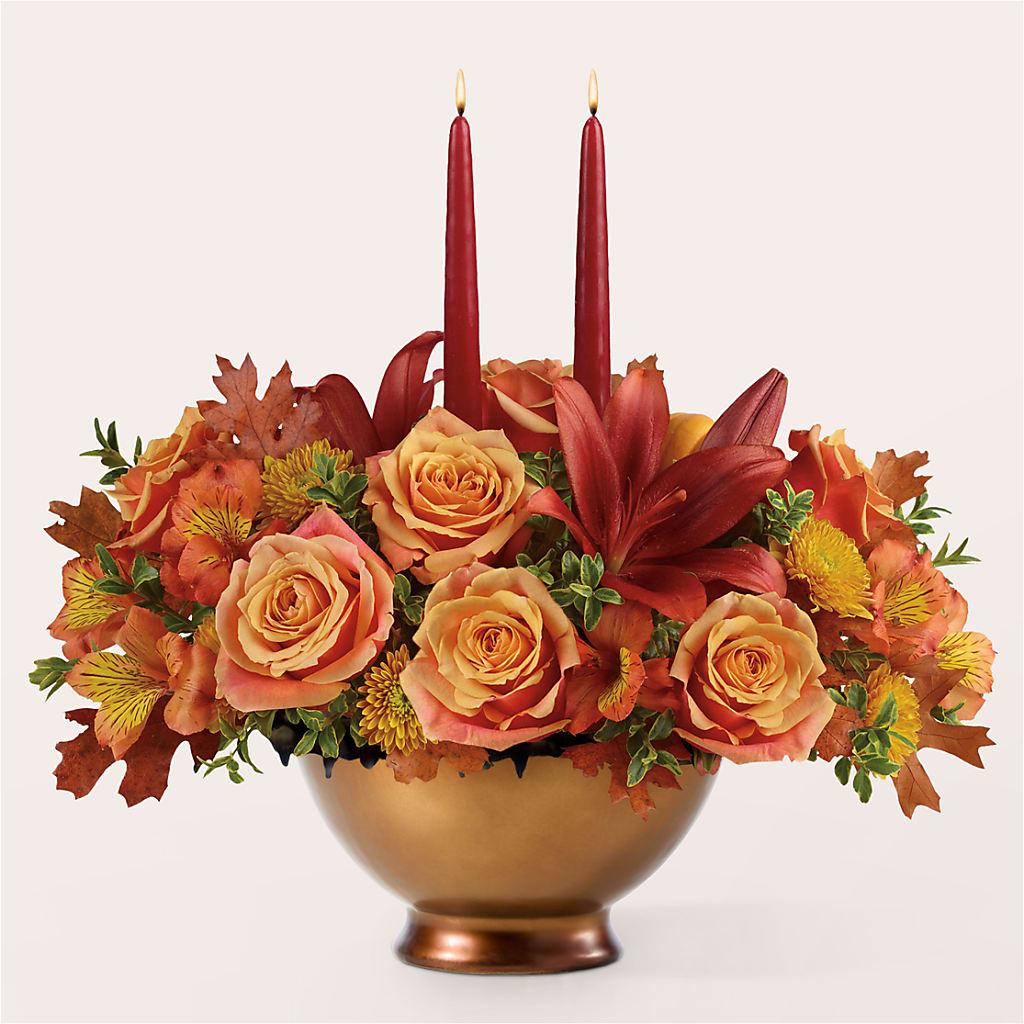 Harvest Table Centerpiece –  A Country Home Floral, Baker City OR