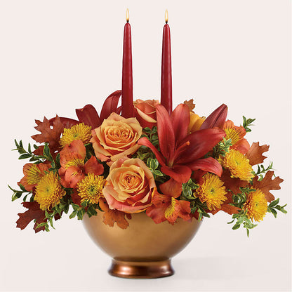 Harvest Table Centerpiece –  A Country Home Floral, Baker City OR