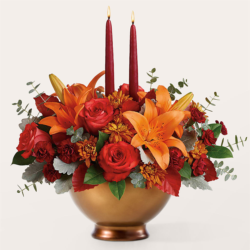 Fruits of Fall Centerpiece –  A Country Home Floral, Baker City OR