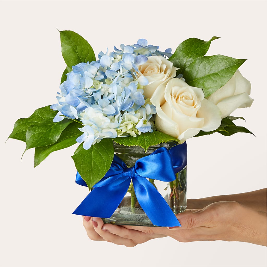 Sky Blue Delight Bouquet –  A Country Home Floral, Baker City OR