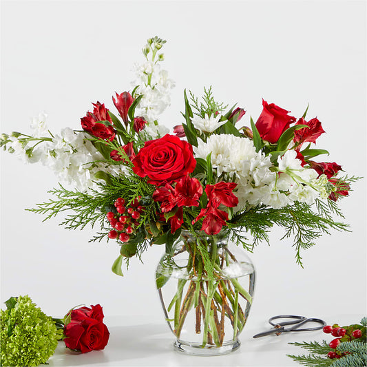 Merry Moment Bouquet – A Florist Original –  A Country Home Floral, Baker City OR