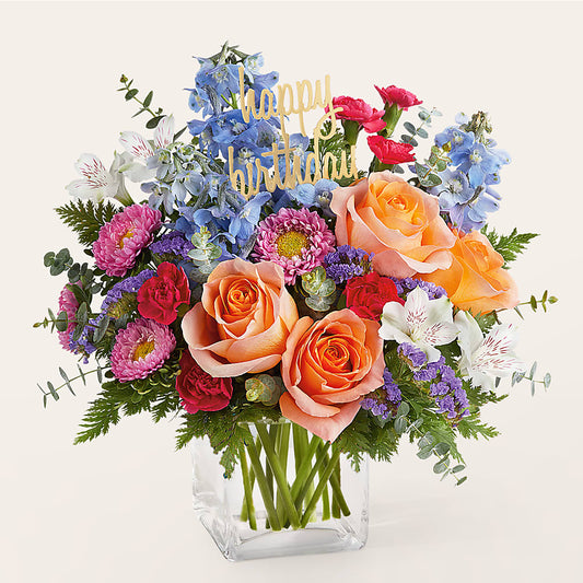 Birthday Bash Bouquet –  A Country Home Floral, Baker City OR