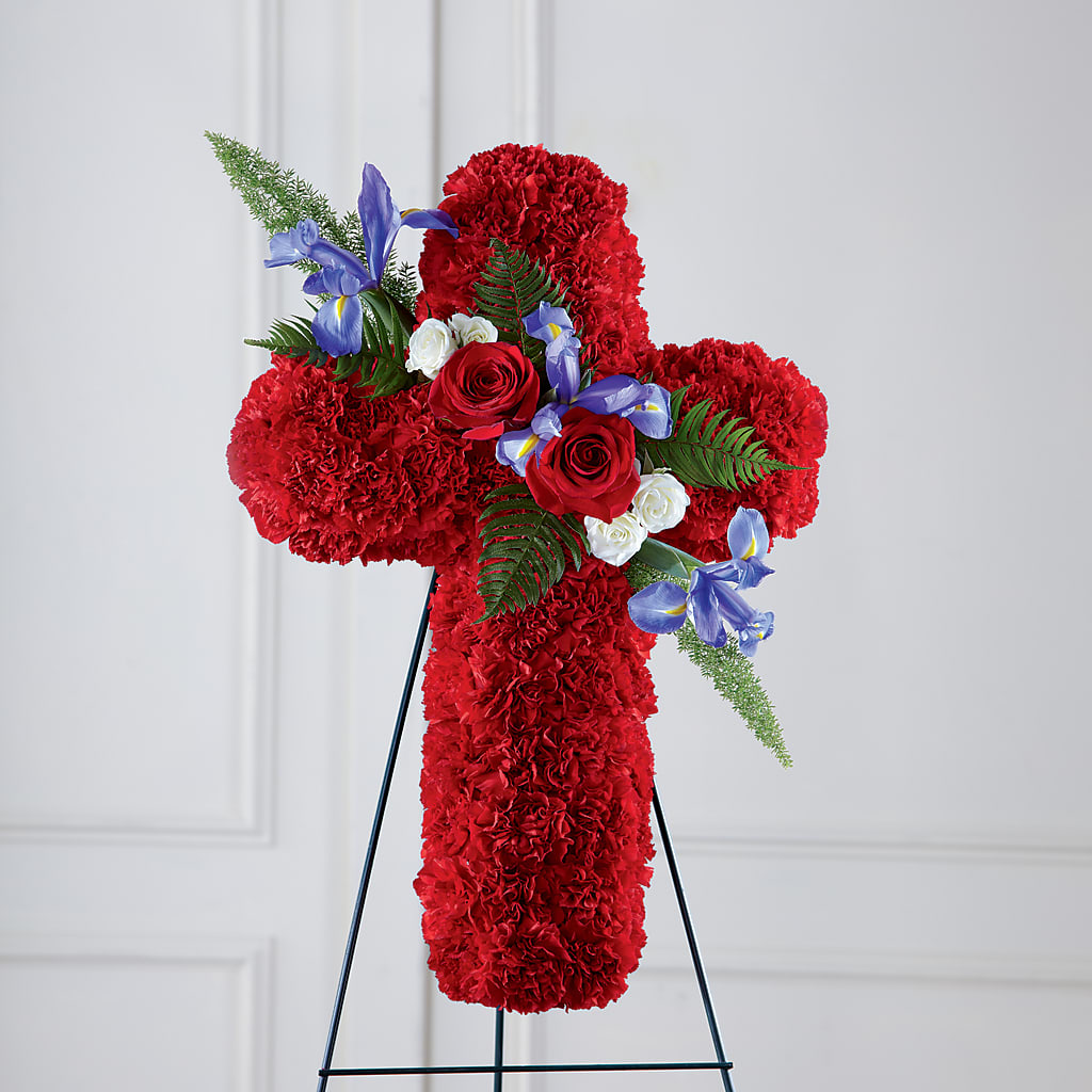 Faithful Hero Floral Cross –  A Country Home Floral, Baker City OR