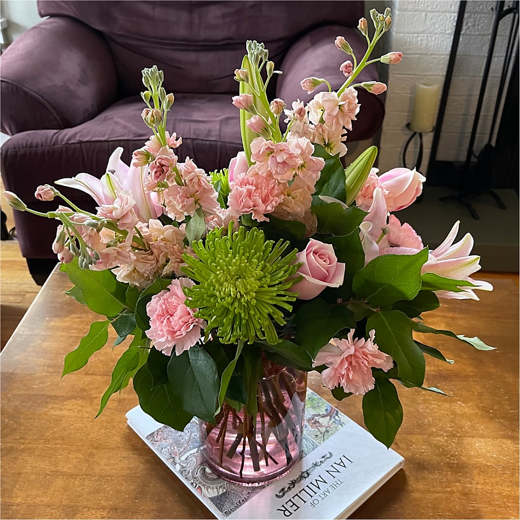Pretty in Pink Bouquet –  A Country Home Floral, Baker City OR