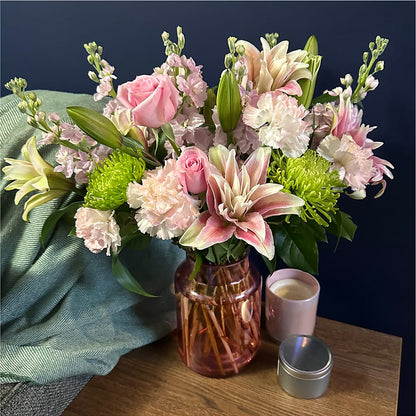 Pretty in Pink Bouquet –  A Country Home Floral, Baker City OR