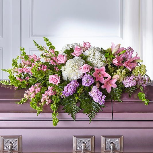 Life's Gratitude Casket Spray –  A Country Home Floral, Baker City OR