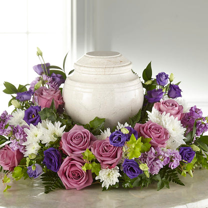 Blooming Sympathy Cremation Adornment –  A Country Home Floral, Baker City OR