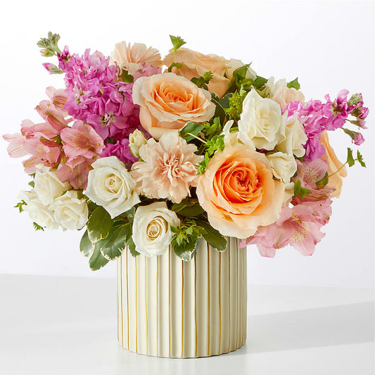 Paradise Bouquet with Ivory Vase –  A Country Home Floral, Baker City OR