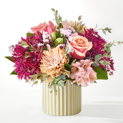 Berry Cobbler Bouquet with Ivory Vase –  A Country Home Floral, Baker City OR