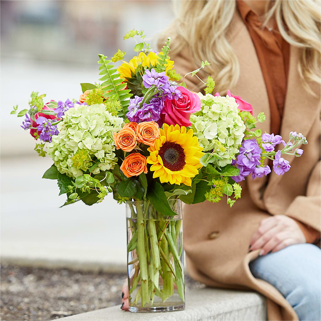 Vibrant Greetings Bouquet –  A Country Home Floral, Baker City OR