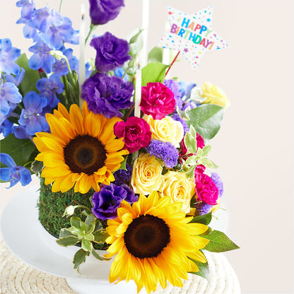 Star of the Day Floral Cake –  A Country Home Floral, Baker City OR