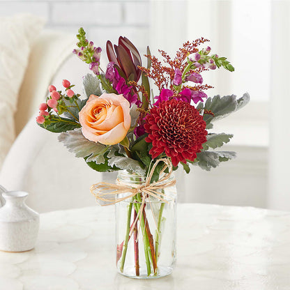 Moody Hues Bouquet –  A Country Home Floral, Baker City OR