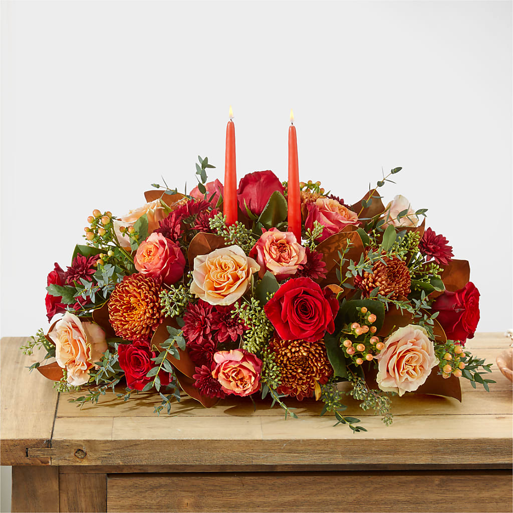 Gather Near Centerpiece –  A Country Home Floral, Baker City OR
