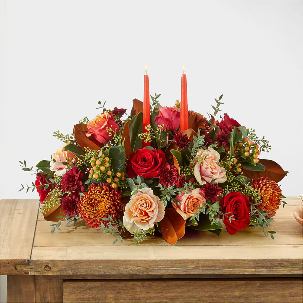 Gather Near Centerpiece –  A Country Home Floral, Baker City OR