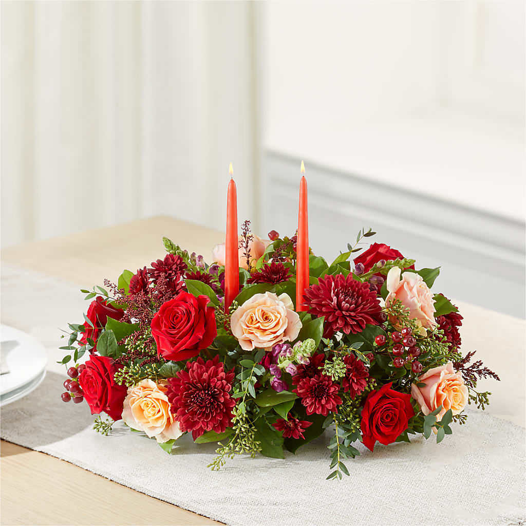 Most Thankful Centerpiece –  A Country Home Floral, Baker City OR