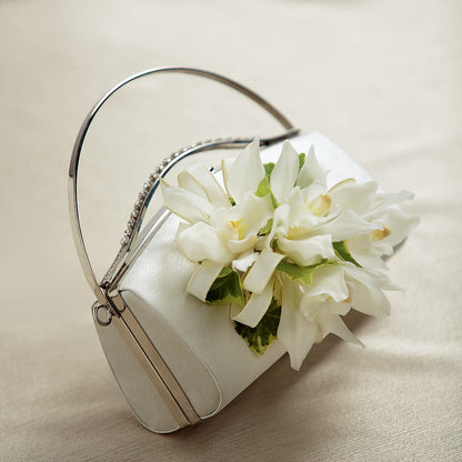 White Purse Decor –  A Country Home Floral, Baker City OR